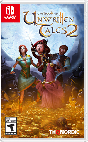 The Book of Unwritten Tales 2 box art for Nintendo Switch